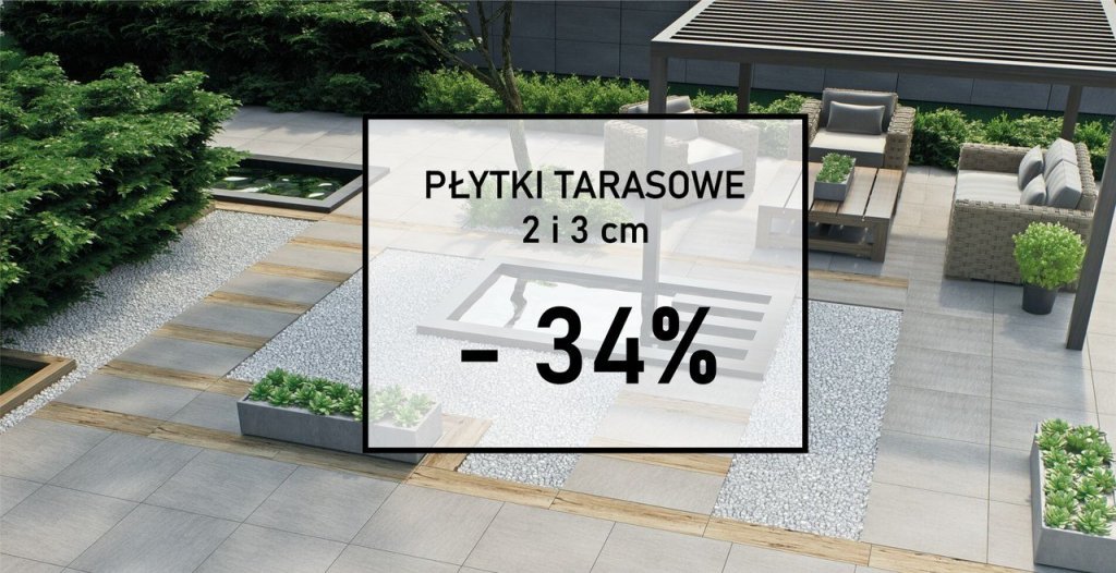 Płytki Tarasowe 2 i 3 cm